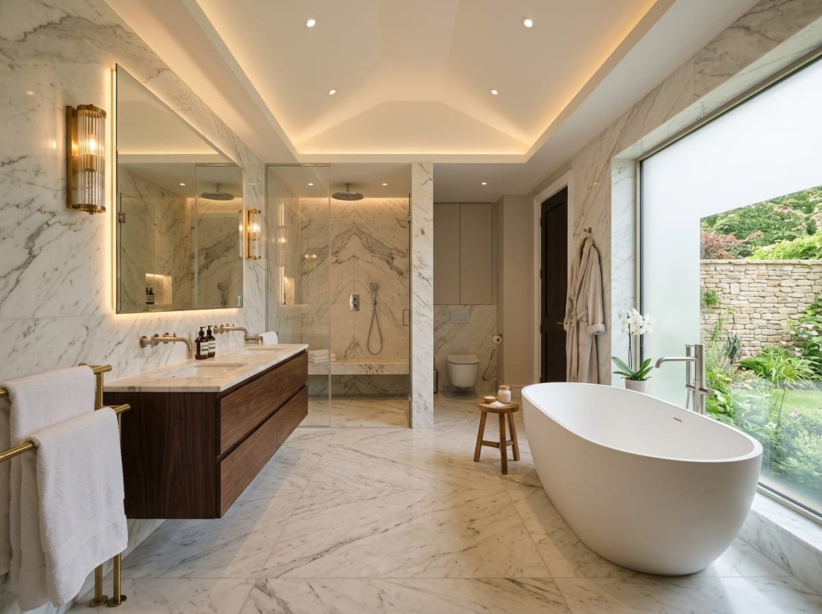 Custom Bathroom Renovation in Bartlett